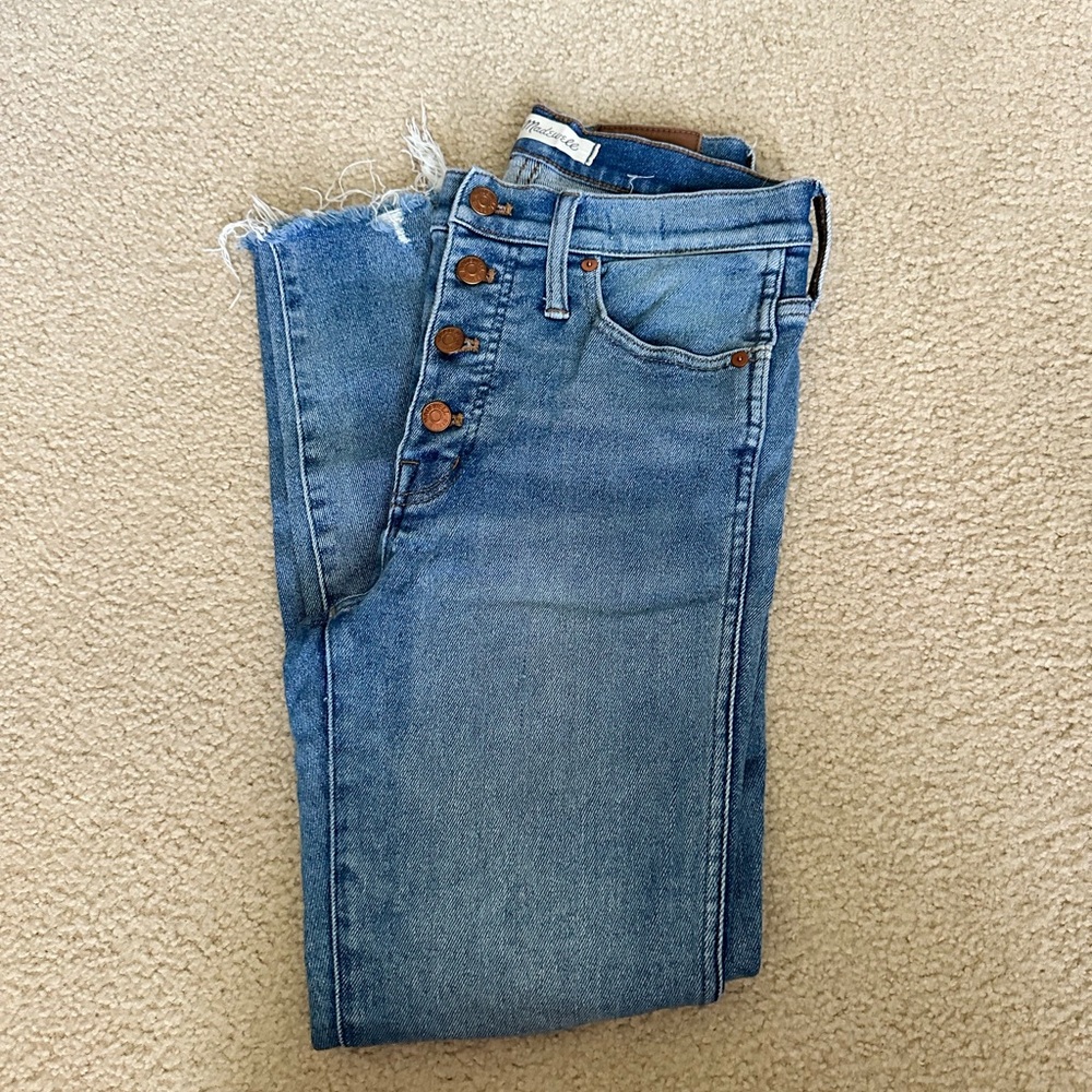 Madewell 10” high rise skinny jean